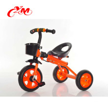 La bicicleta de tres ruedas de Alibaba para los niños / el nuevo diseño puede ser triciclo del bebé del doblez / venta caliente de la bici del niño